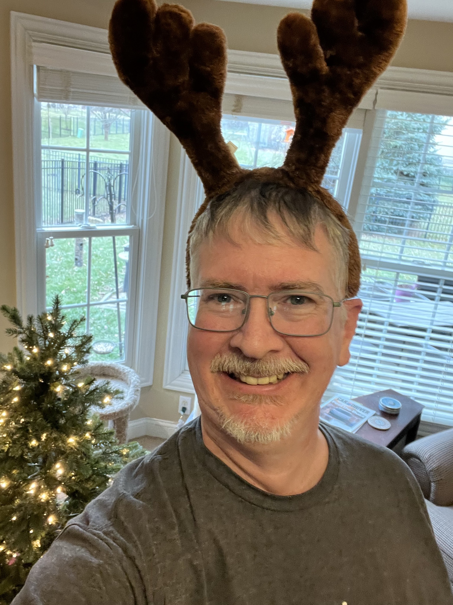 Capturing the Joy: Merry Christmas Eve Selfie!