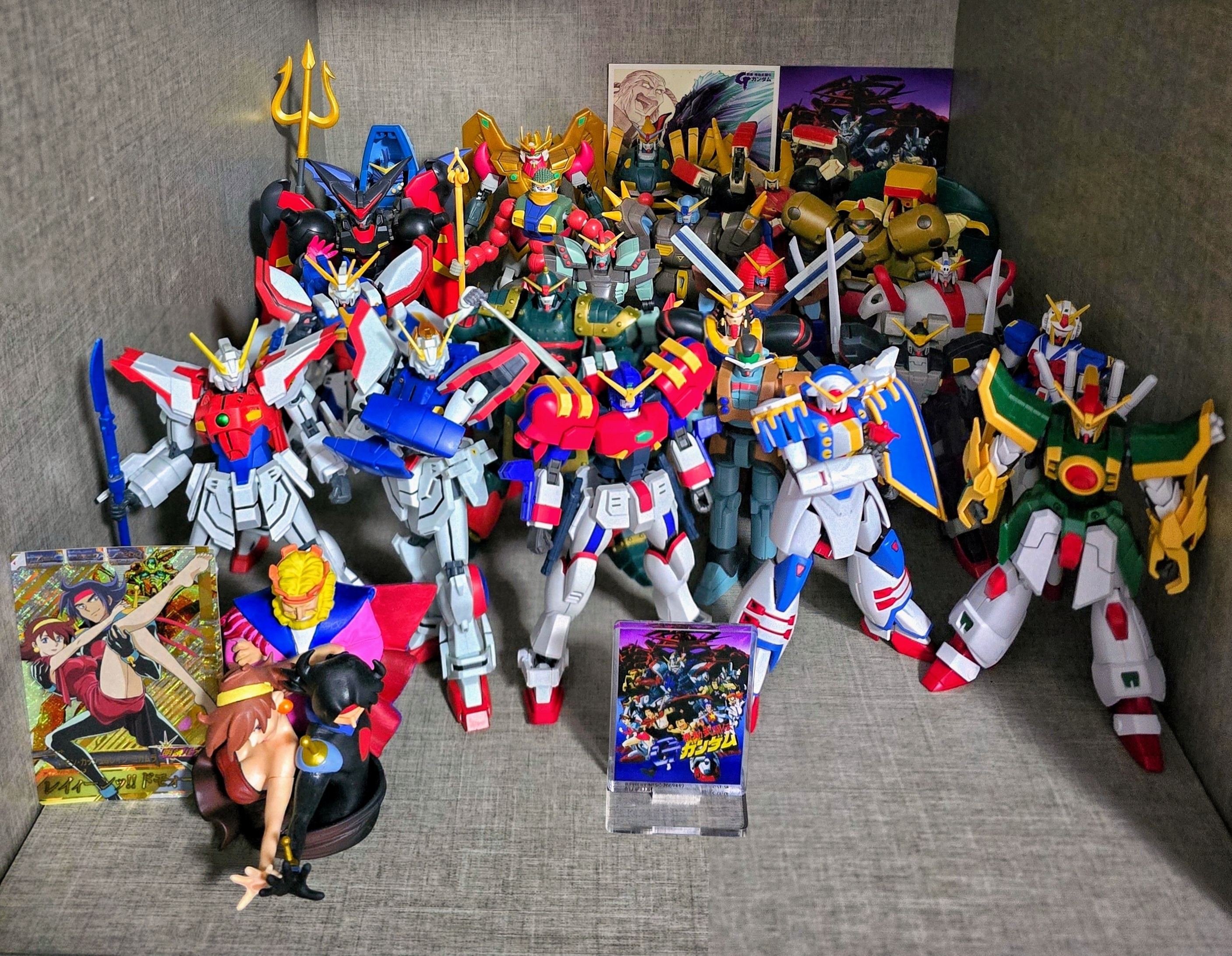 Epic Collection of Mobile Fighter G Gundam Action Figures