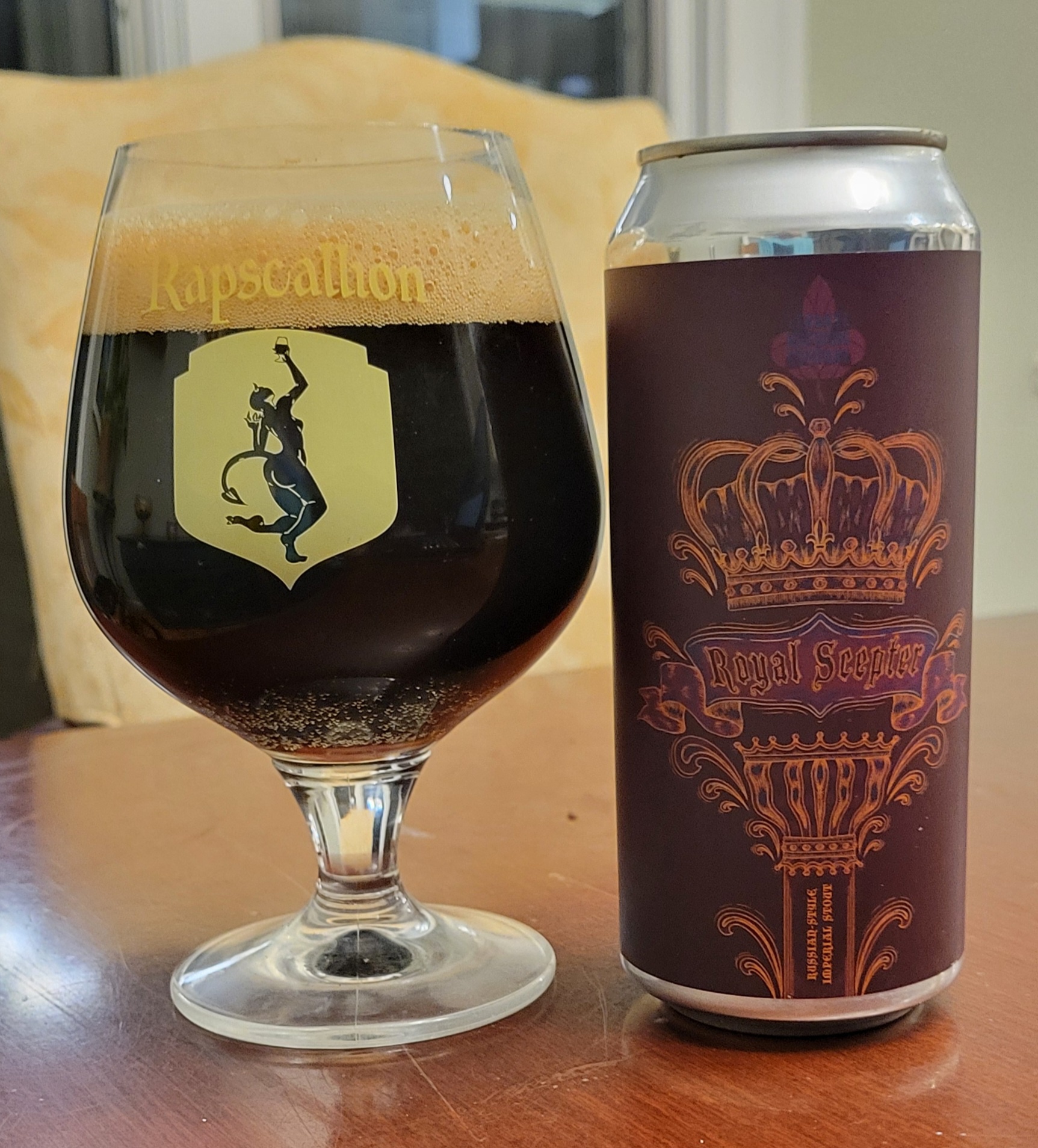 Indulging in Levante Royal Scepter Imperial Stout