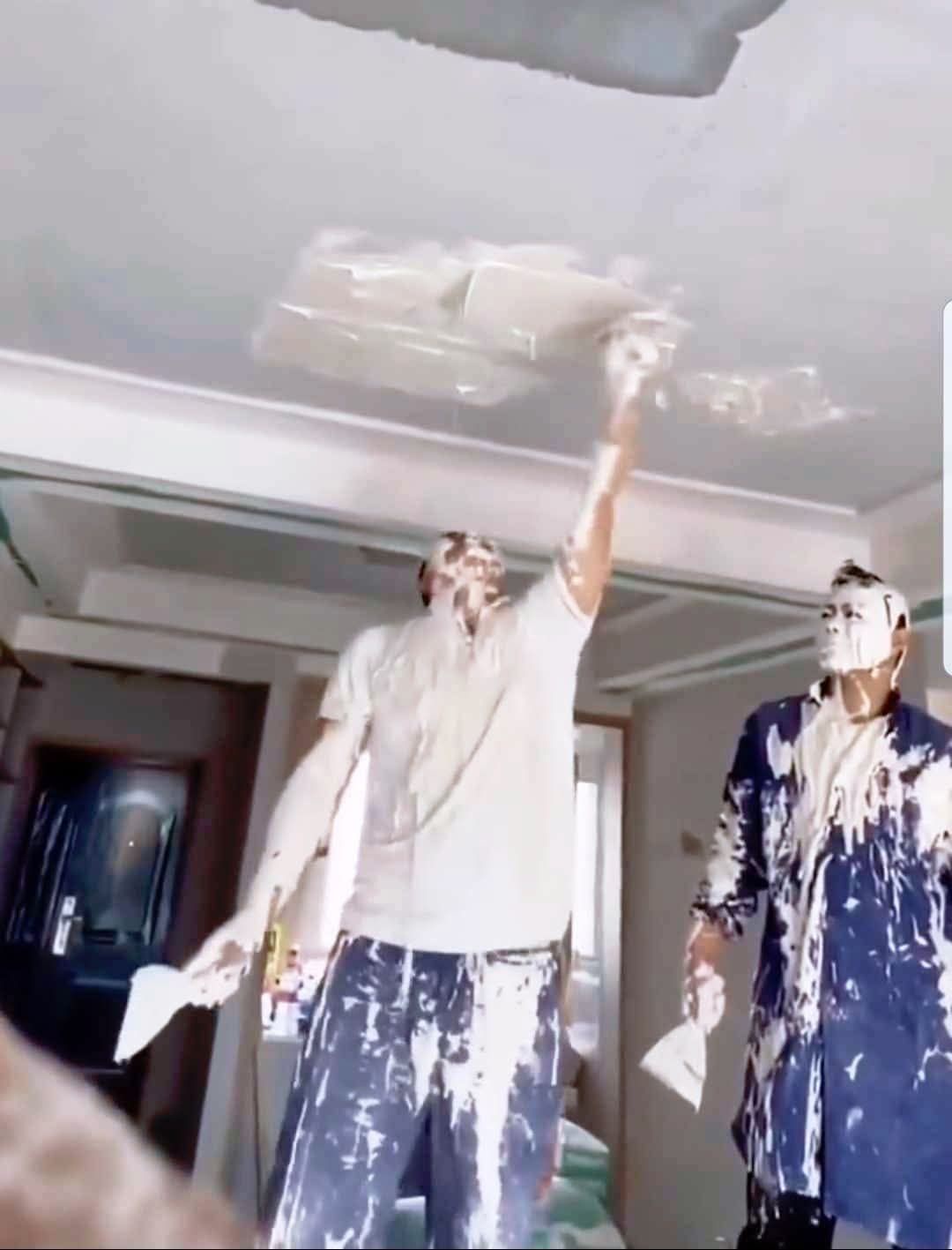 Ceiling Success: Follow for More Handy Tips!