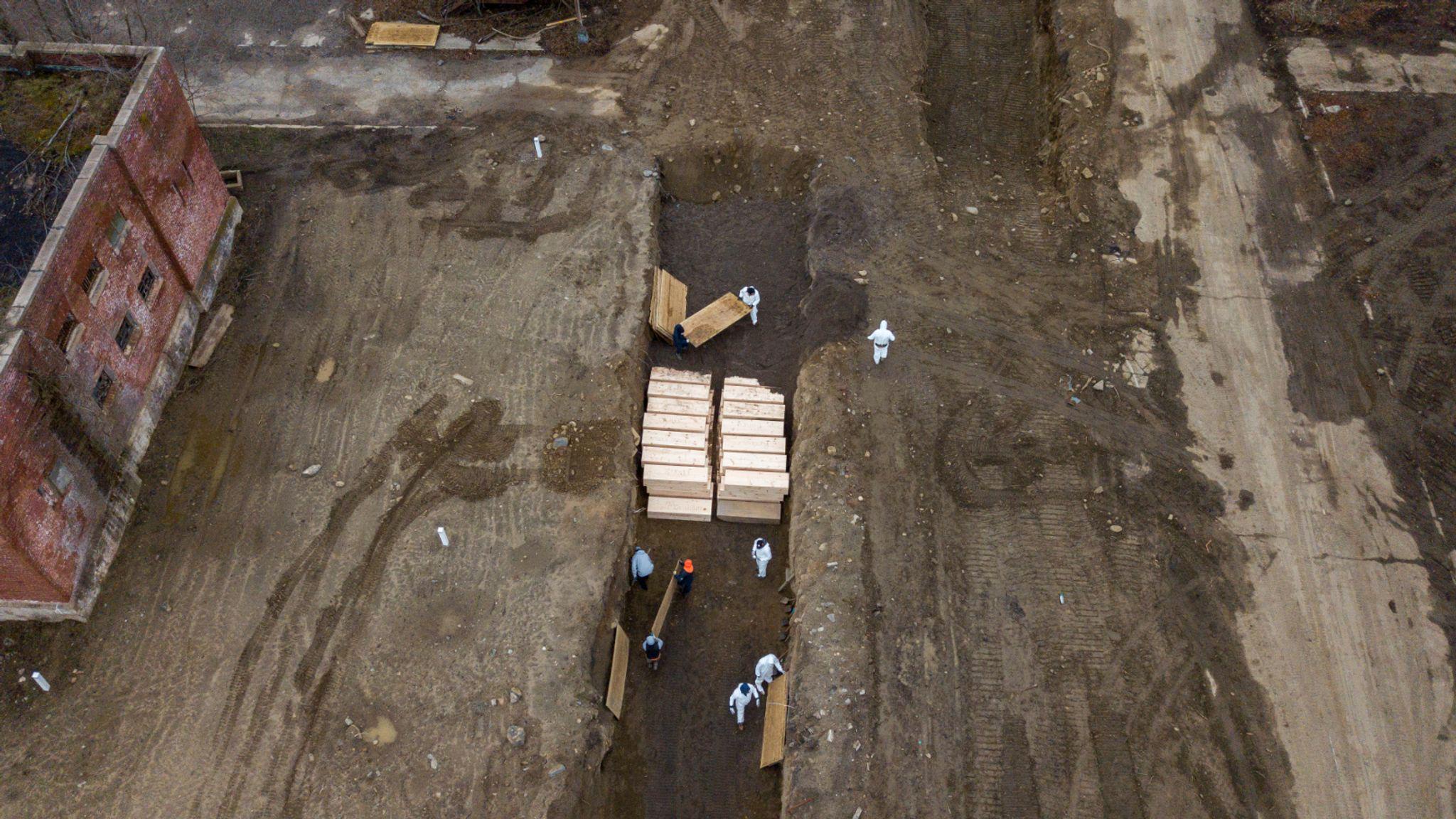 A haunting reminder of the COVID mass grave left in the wake of negligence.
