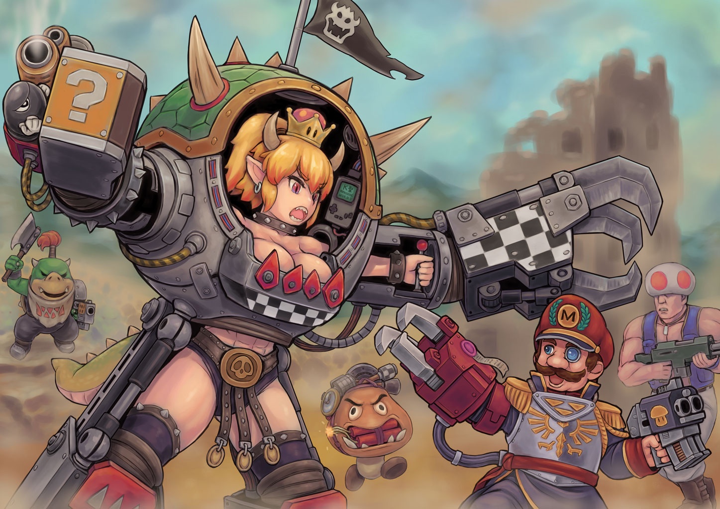 Mario's Hammer: A 40k Adventure!