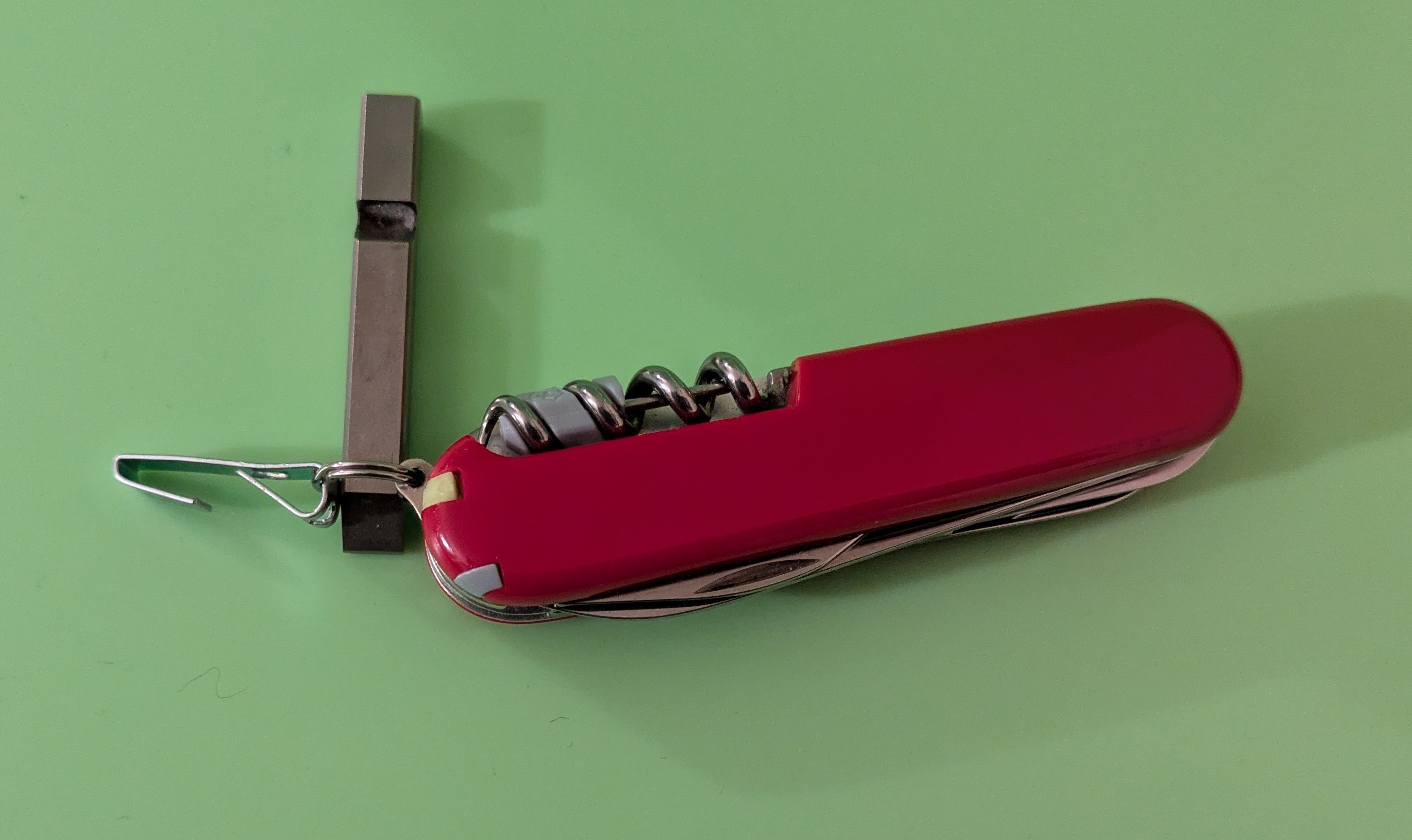 Crafting a DIY Pocket Clip for Your Victorinox SAK from a Picture Hanger