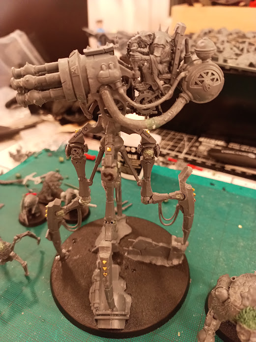 In Progress: The Skaven Ratling Stalker Comes to Life