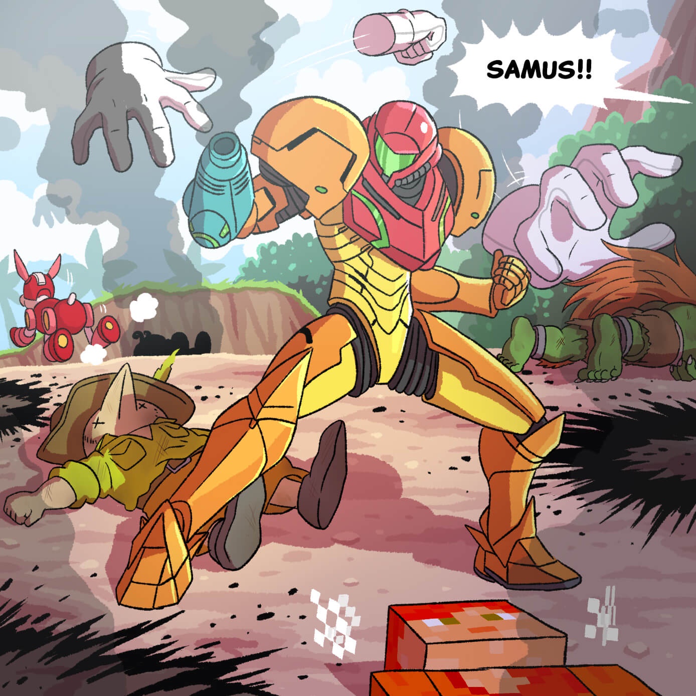 Metroid Monday: A Creative Showcase by Wooden Plank Studios
