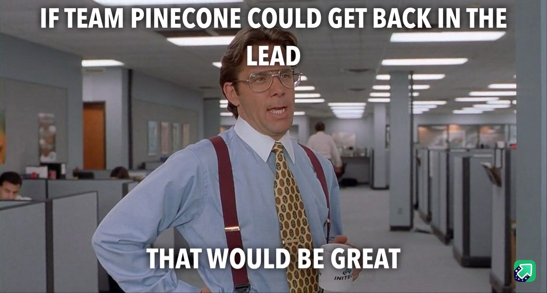 Team Pinecone is Falling Behind, and That's Not Cool