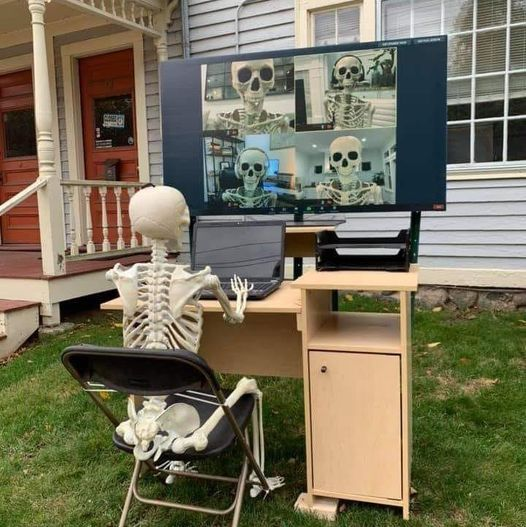 When You're in the Spooky Business but Your Coworkers are Remote