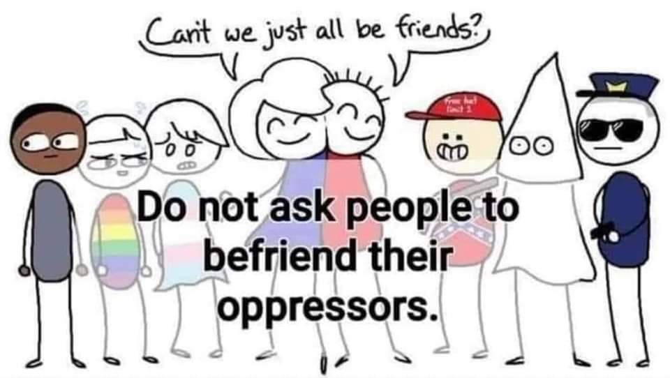 Unity is Important, But Hate and Fear Have No Place in Equality