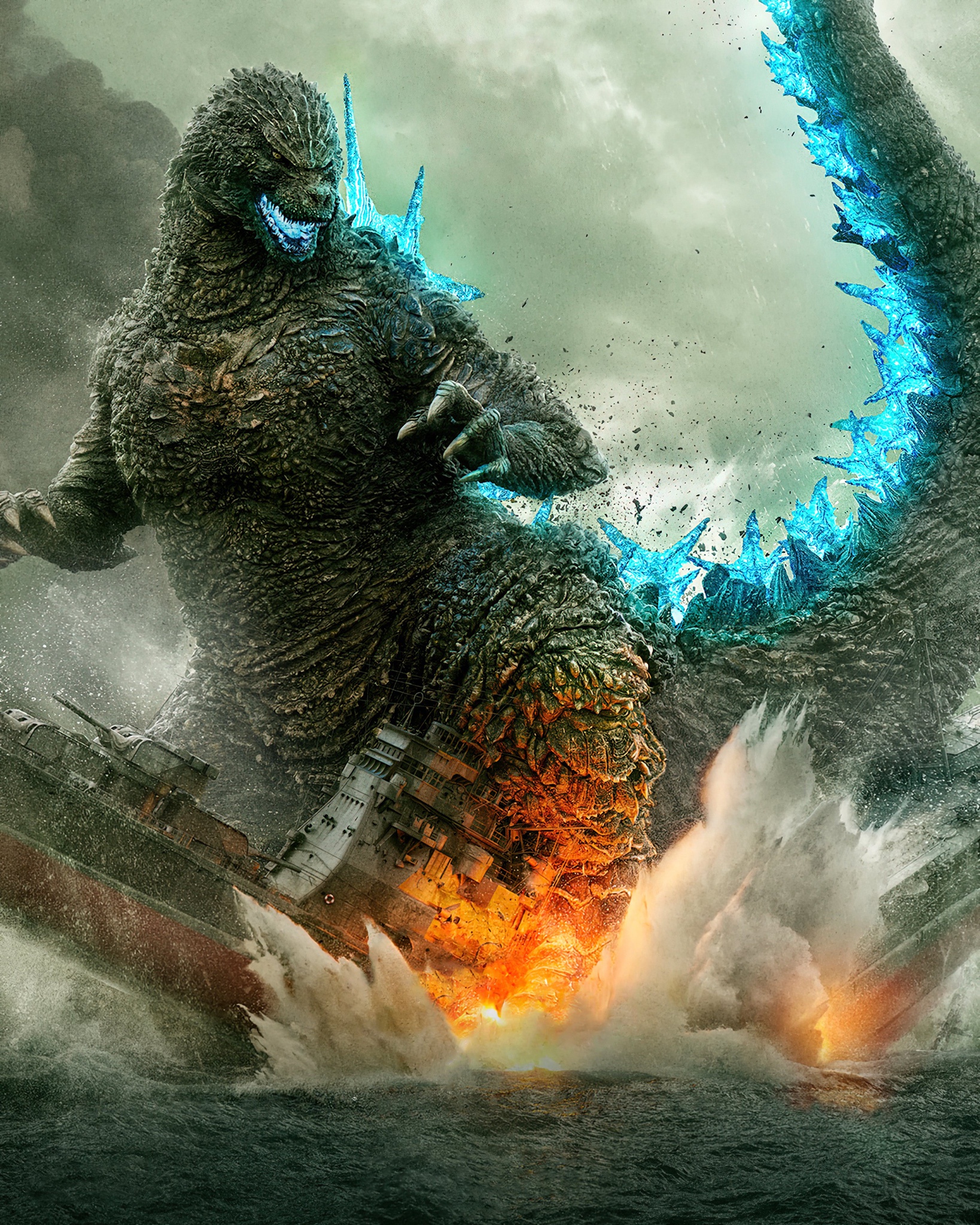 Godzilla Minus One Poster: A Text-Free Masterpiece by @theKomixBro