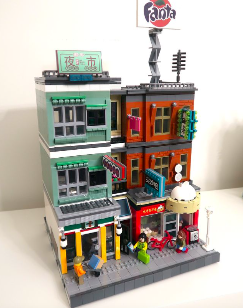 Here’s another custom modular building I created!
