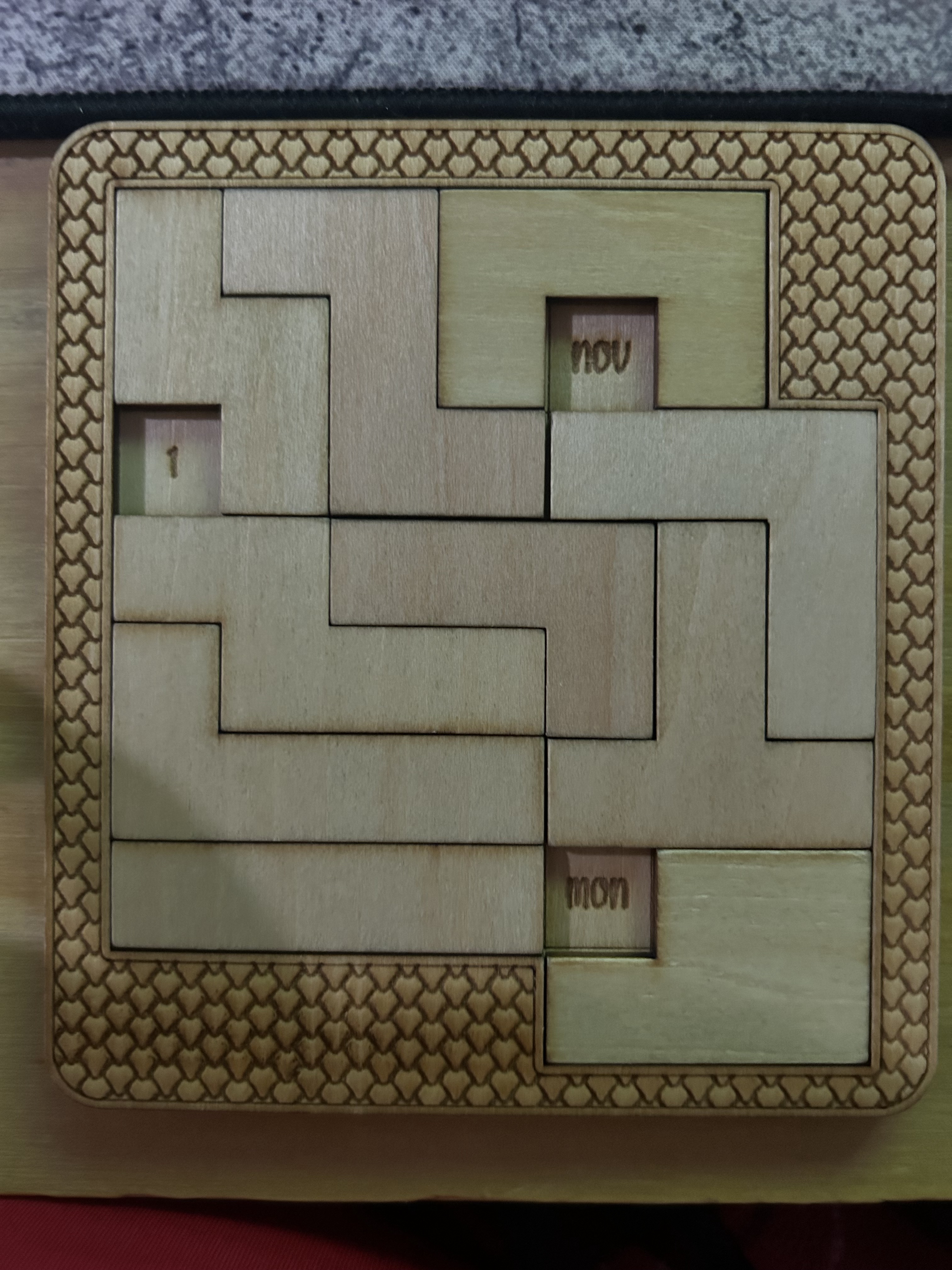 Laser-Cut Puzzle Solutions Available from November 1st to 6th