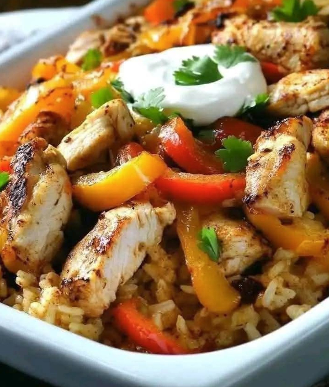 Delicious Fajita Chicken Casserole Recipe