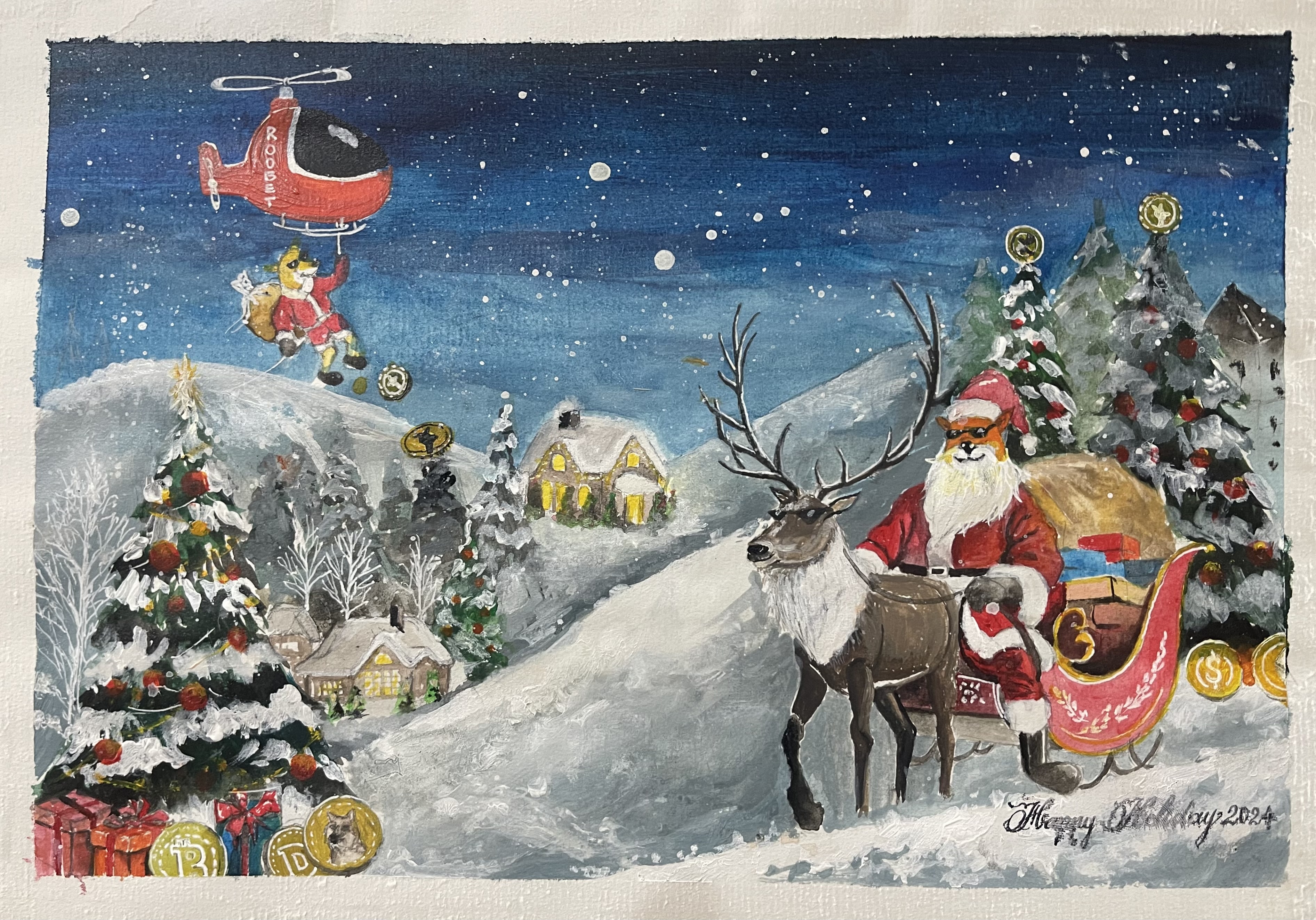 Happy Holidays 2024! Join Roobet’s Art Contest!