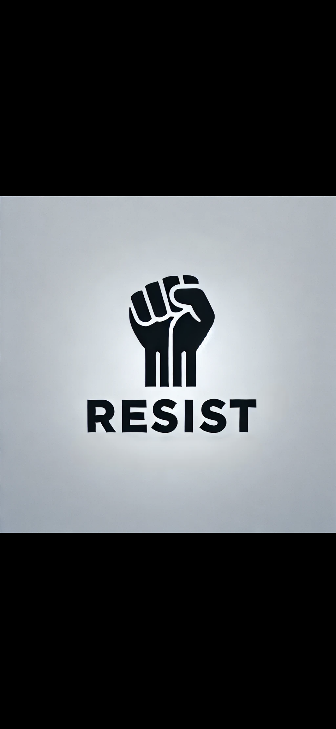 Time to resist and stand up for what’s right.