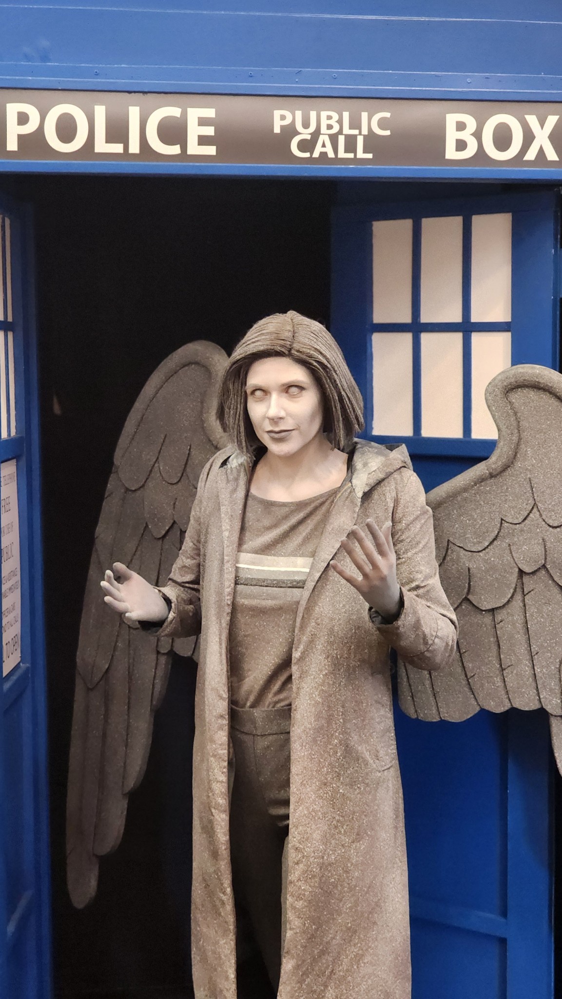 Incredible 13th Doctor Weeping Angel Cosplay