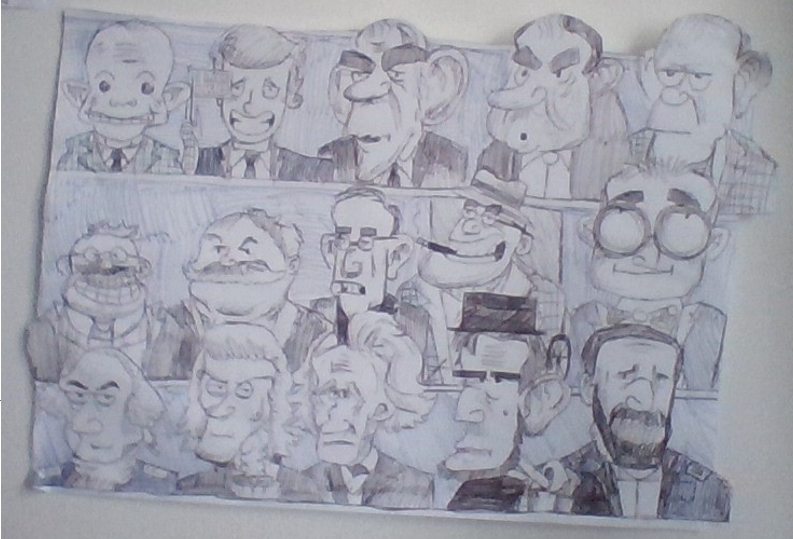 A Collection of Presidential Caricatures