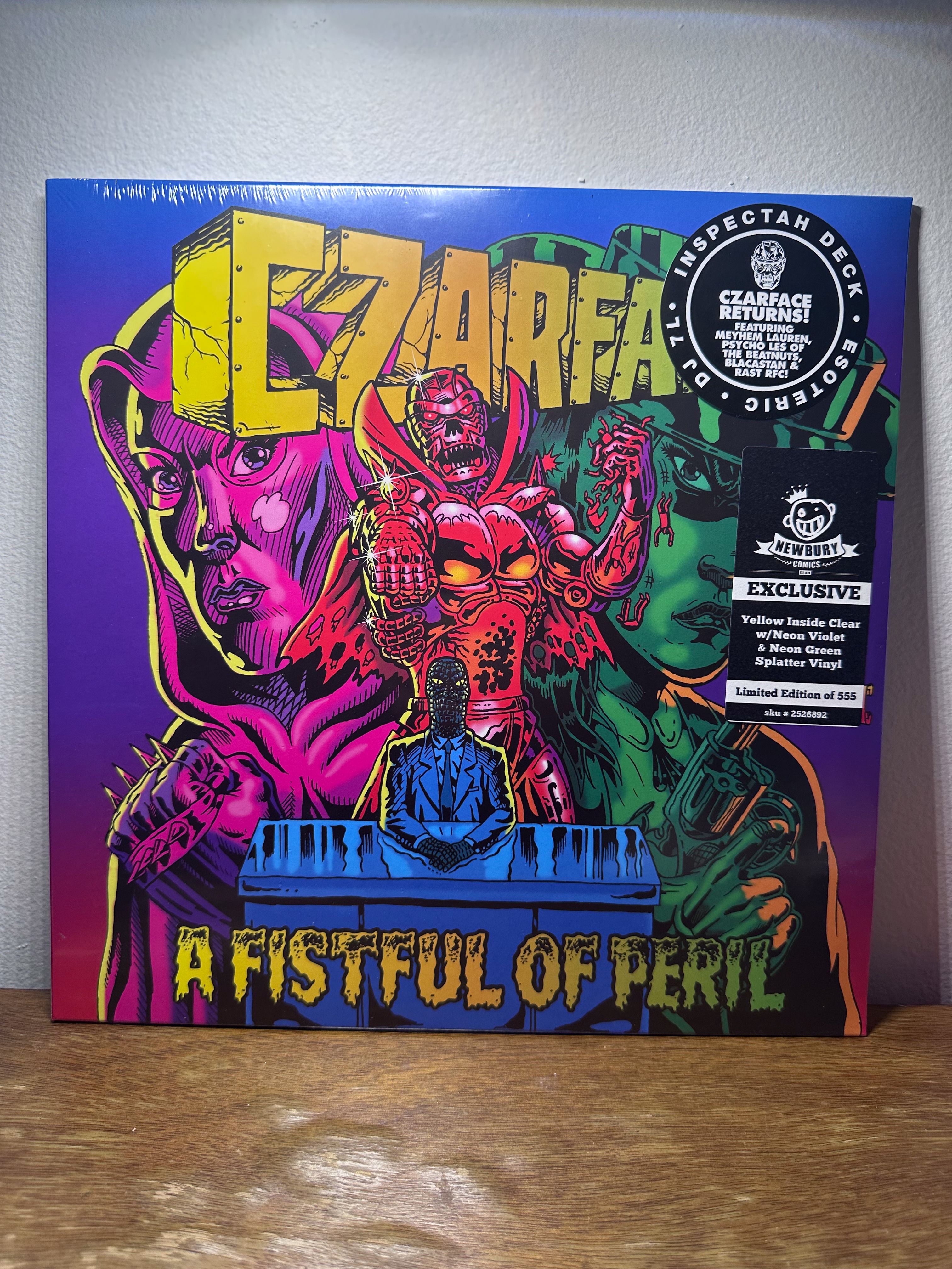 A Thrilling Fistful of Peril Vinyl