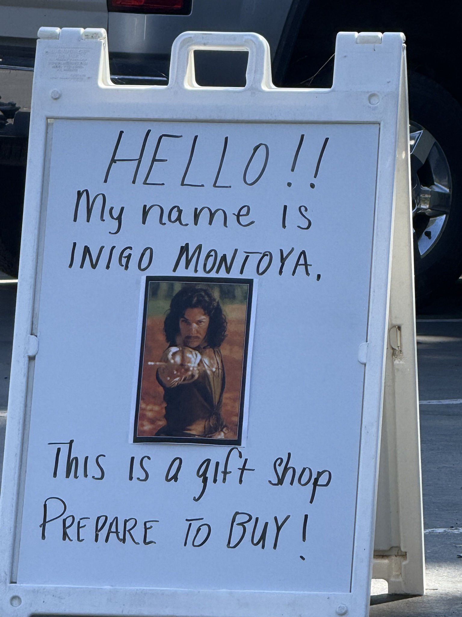 Greetings! I’m Inigo Montoya, Welcome to My Gift Shop - Get Ready to Shop!