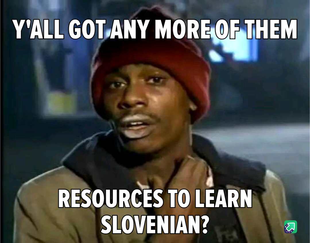 Can You Help a Guy Master the Slovenian Language?