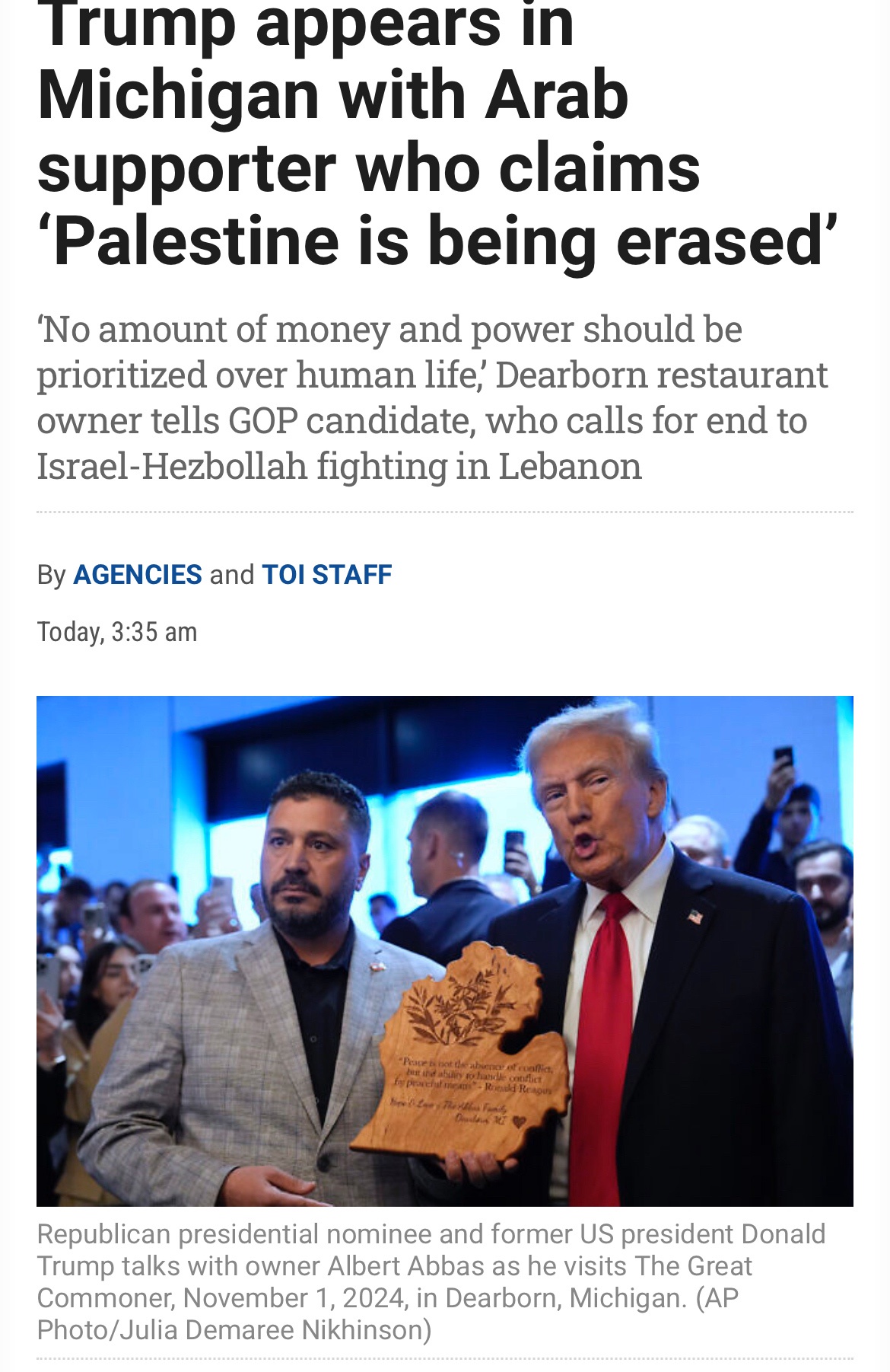 Arab-American Democrats are making a surprising shift towards Trump