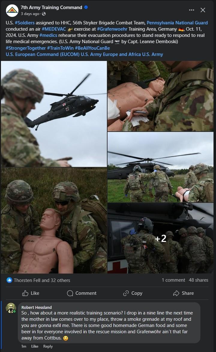 If You Know a US Army Buddy in Germany, Make This Happen – LOL!