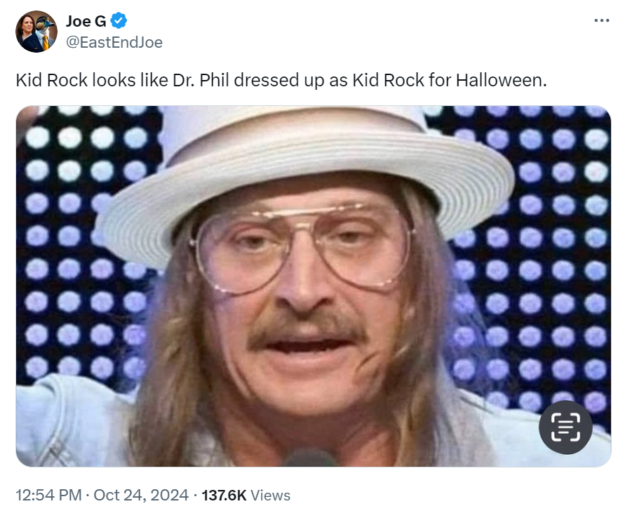 Come on Dr. Phil, Halloween is still a week away!