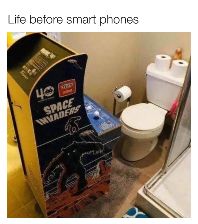 That moment you realize you left your phone behind