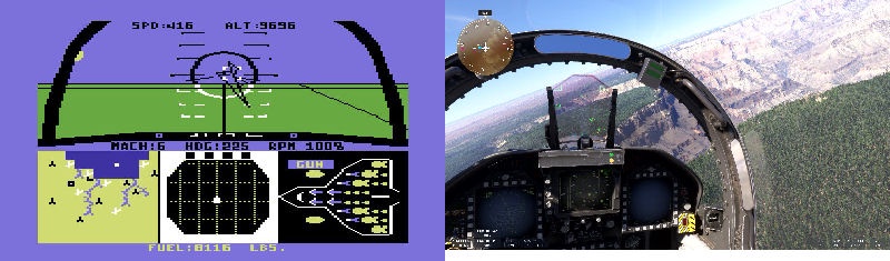 Flight Simulations: A Journey Through Time from Then to Now