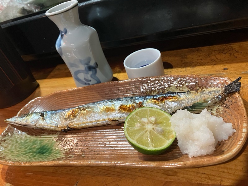 Savoring Sanma and Sipping Sake