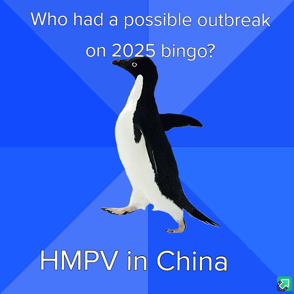 Get Ready for the HMPV Outbreak of 2025 - It's Bingo Time!