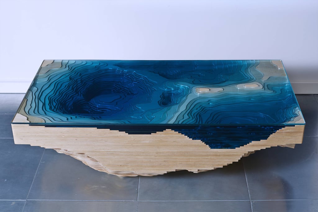 Discover the mesmerizing Kraken Abyss Table designed by Duffy London.