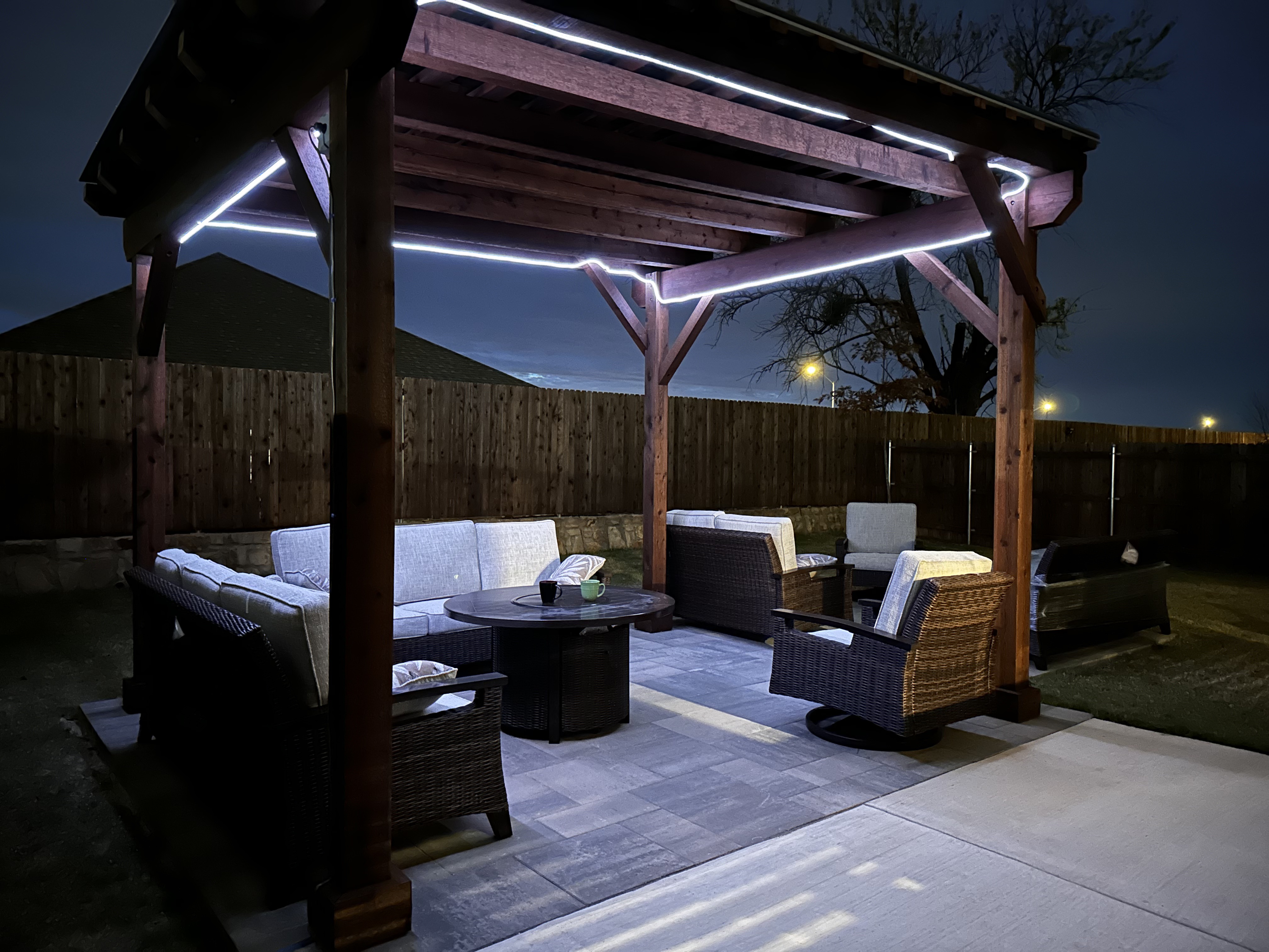 Our New Patio is Finally Complete and Ready for Relaxation!