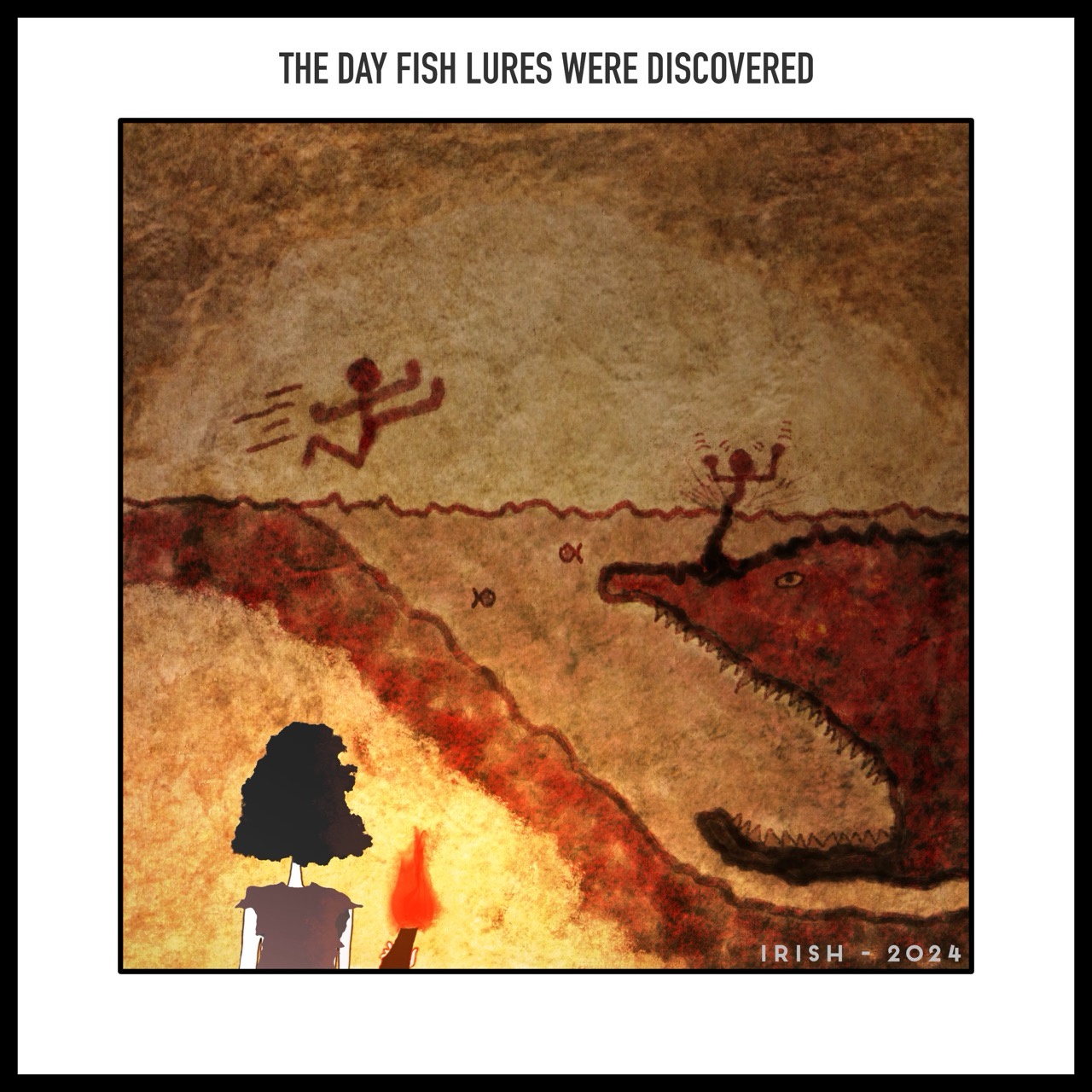 The Historic Day When Fish Lures Were Invented [OC]