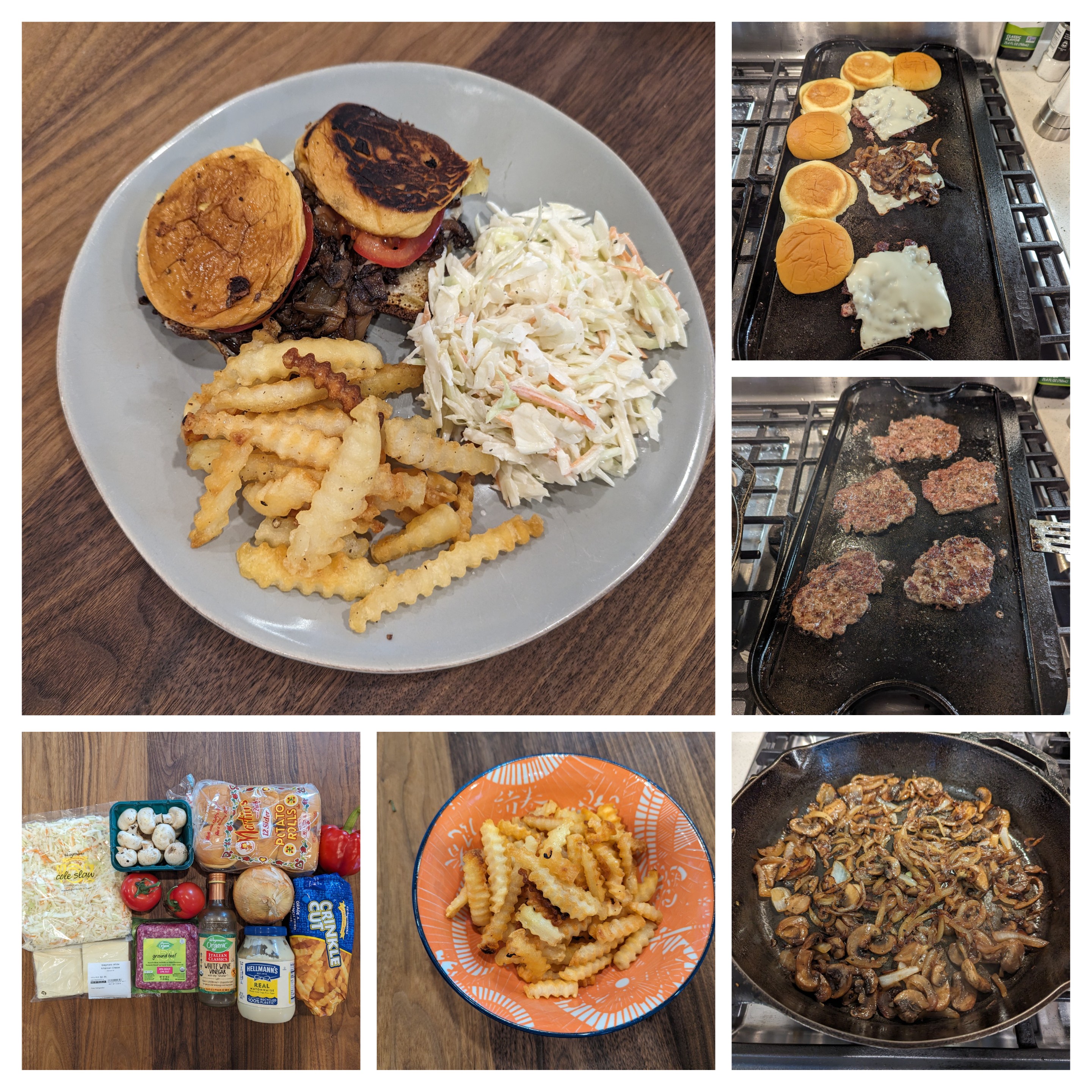 The Perfect Combo: Burgers and Slaw