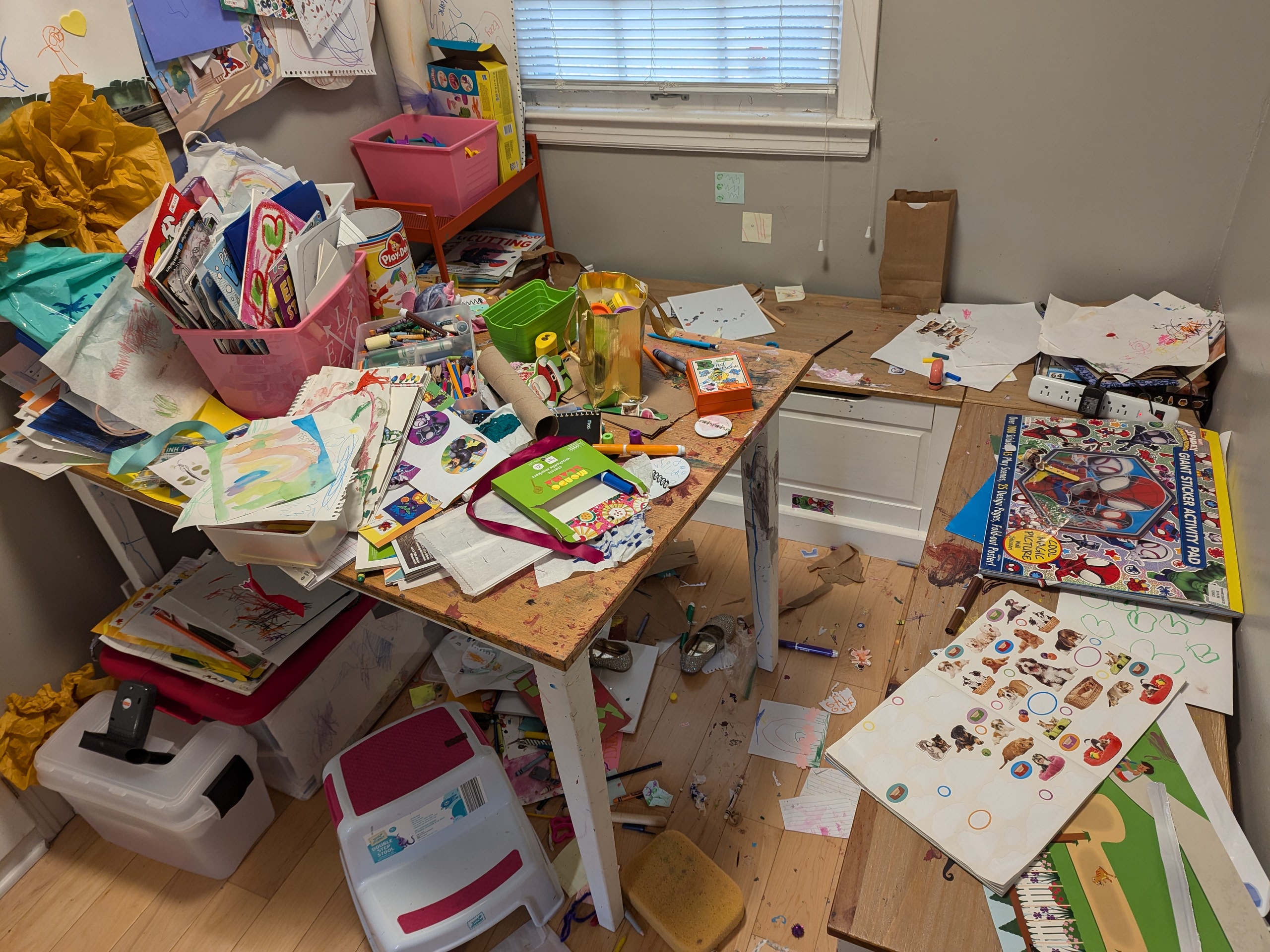 Welcome to My Toddler's Creative Chaos Zone