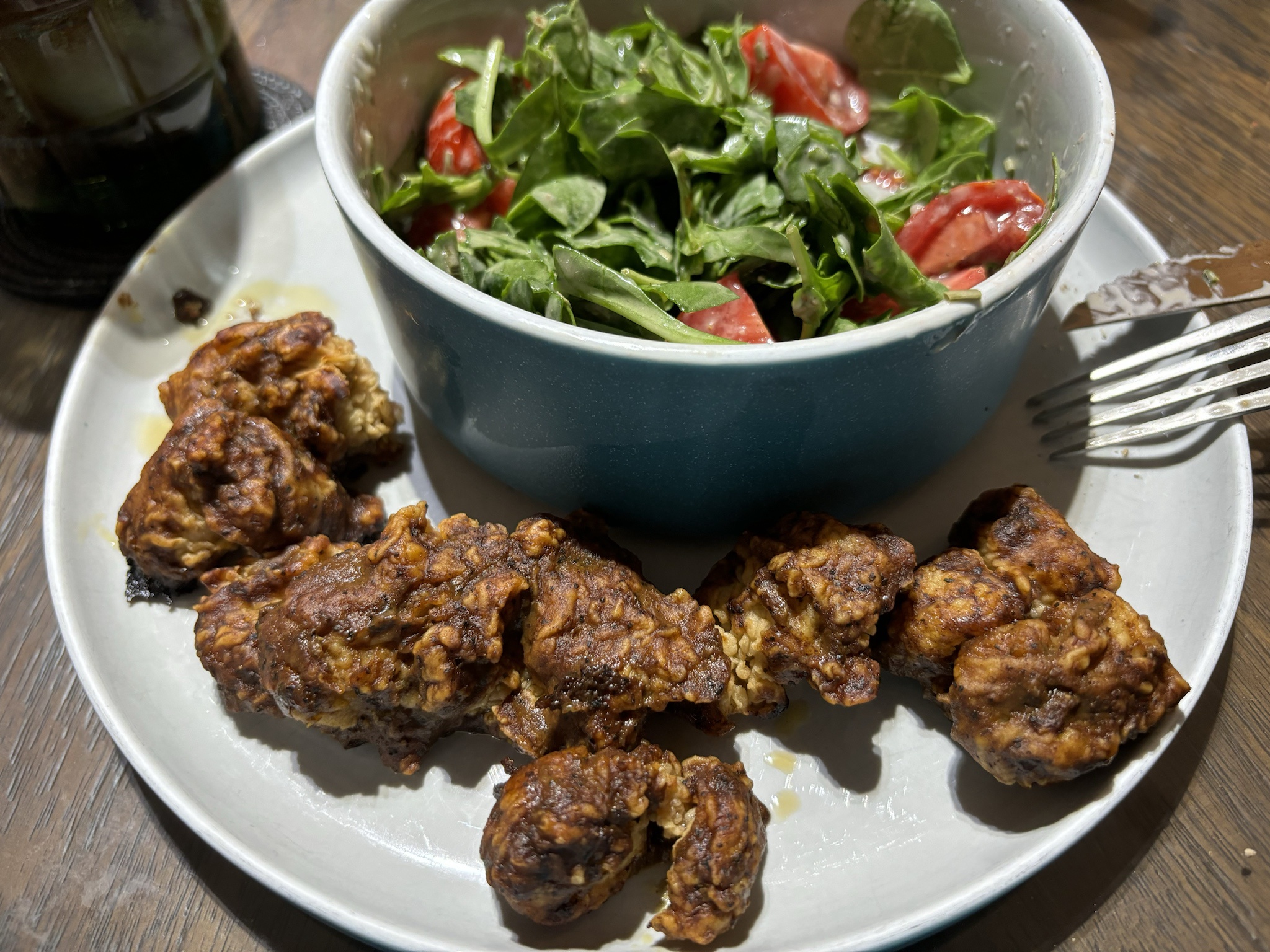 Dinner plans: leftover fried gizzards!