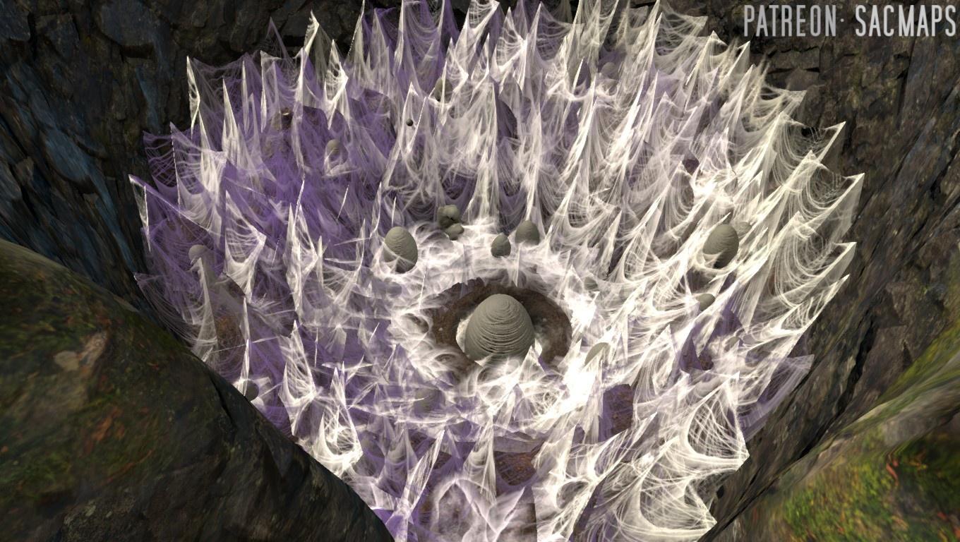 Explore the Lair of the Arachnid Queen with Free DnD and TTRPG Maps