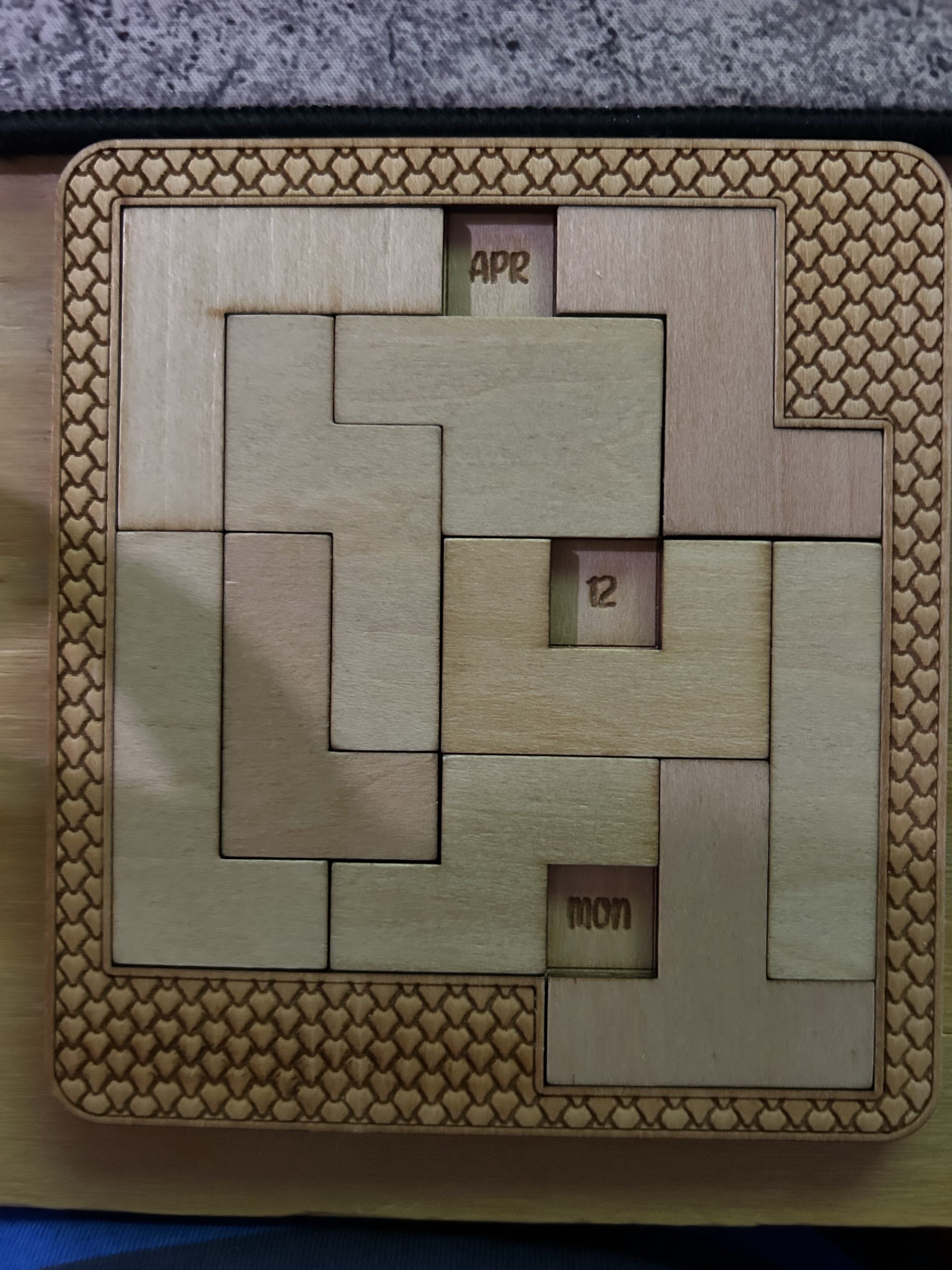 Laser-Cut Puzzle Solutions Available from April 12th to 18th