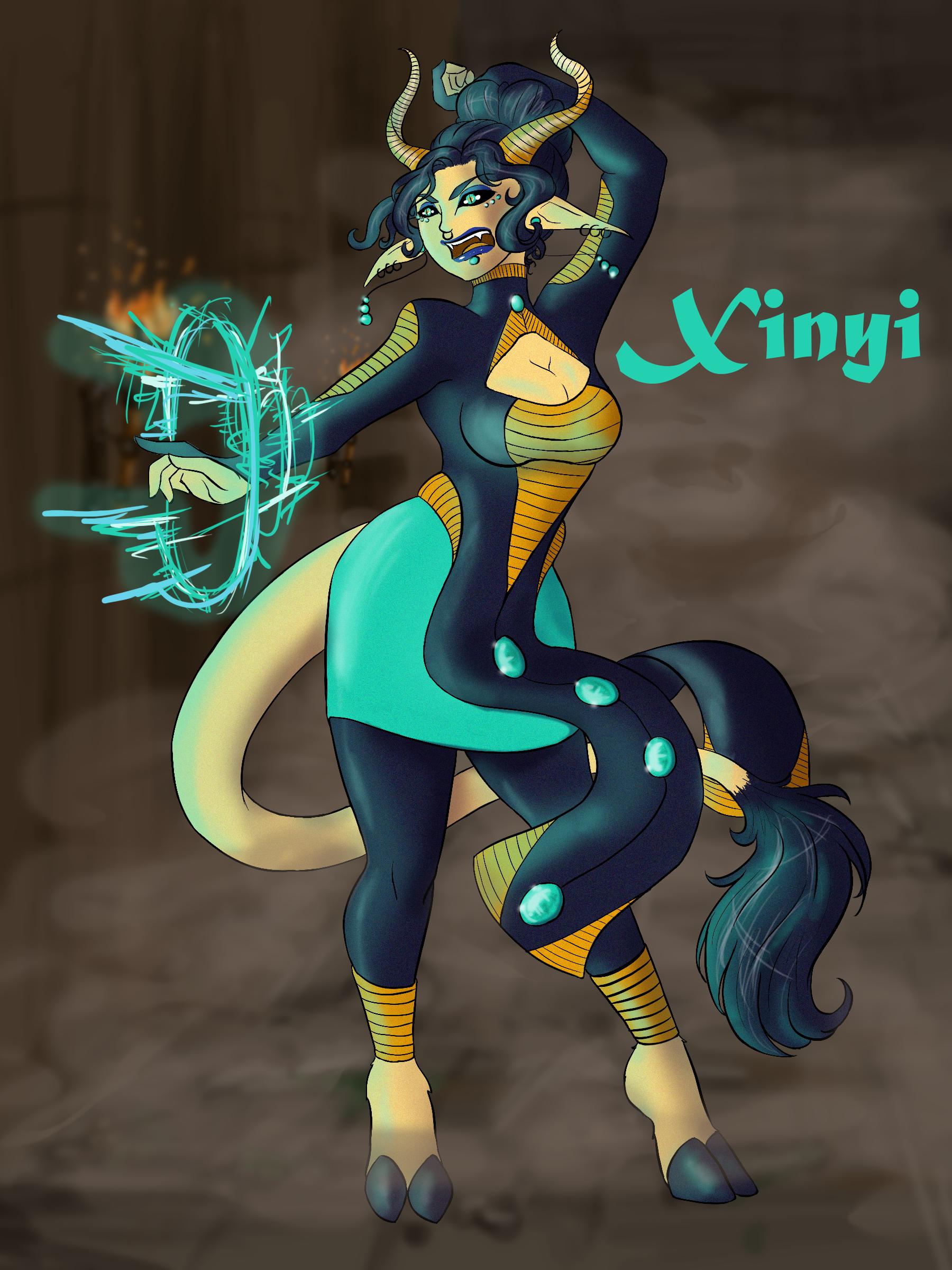 Why bother playing DND when you can just create tons of amazing art for characters you never get to play?