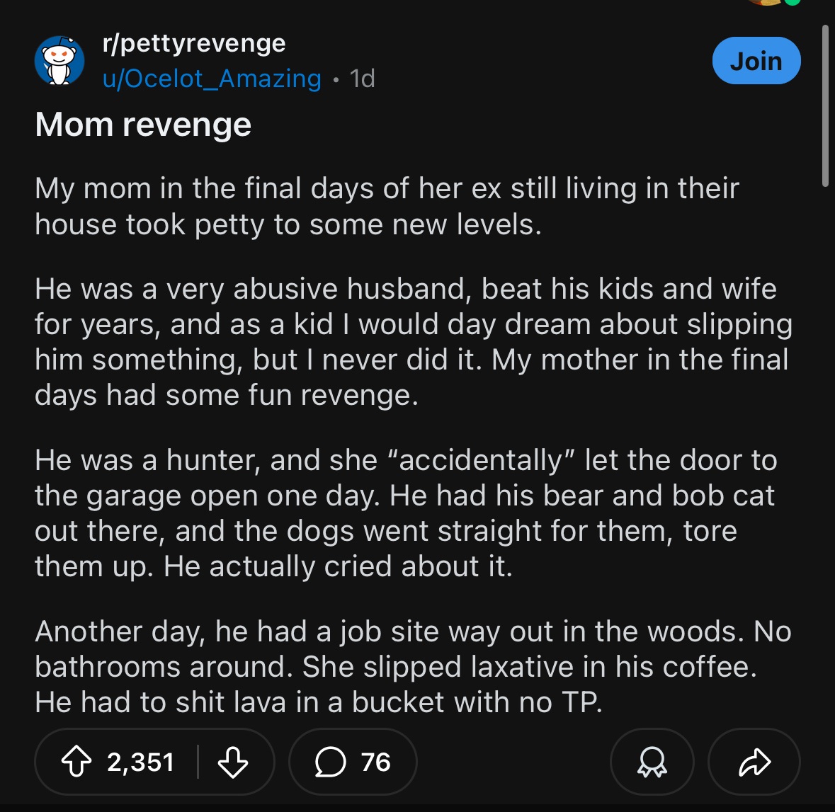 Nothing beats a little dose of adorable petty revenge!