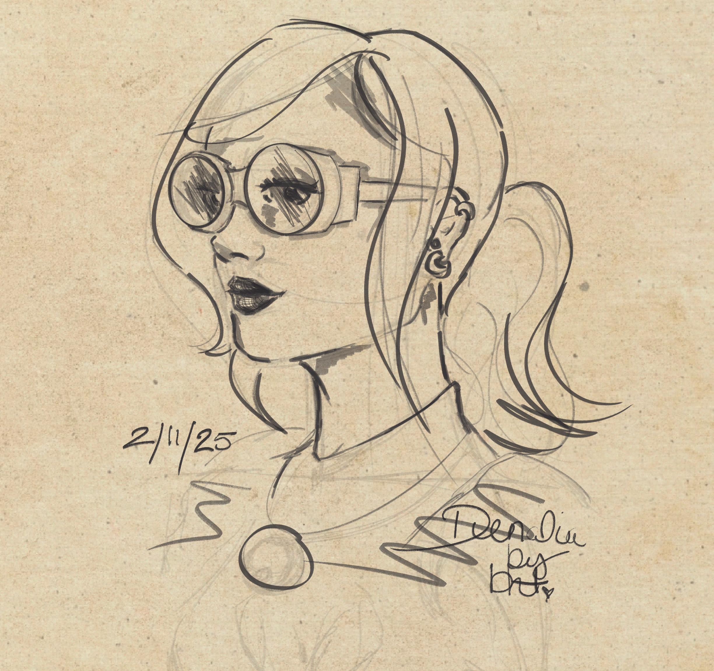 The Unique Sketch of Denalia Devlin