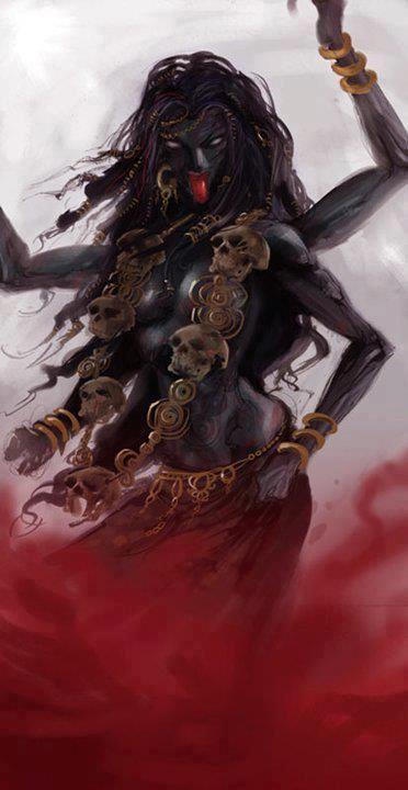 The Majestic Goddess Kali Maa