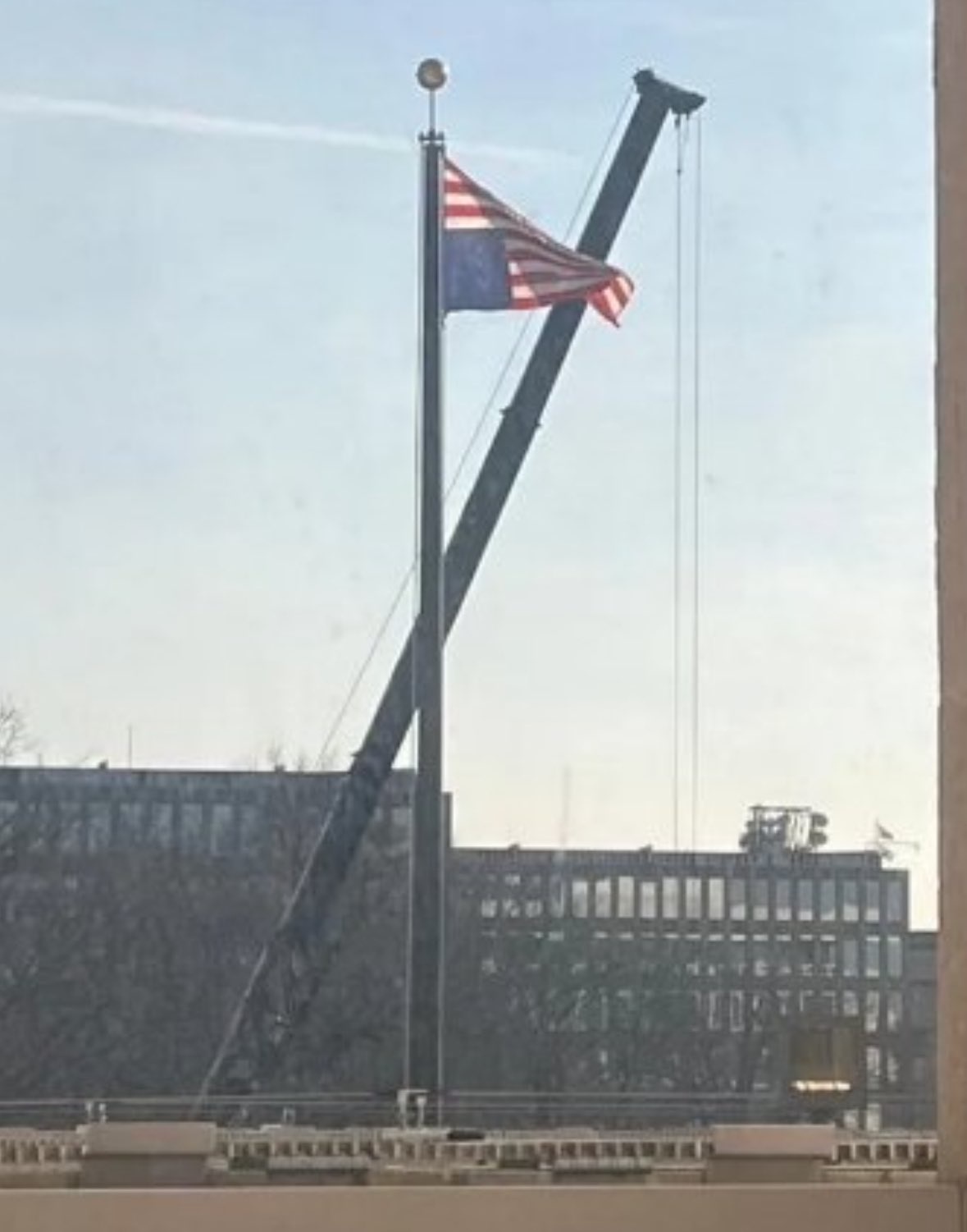 A Distress Signal: Flag Upside Down at the State Department