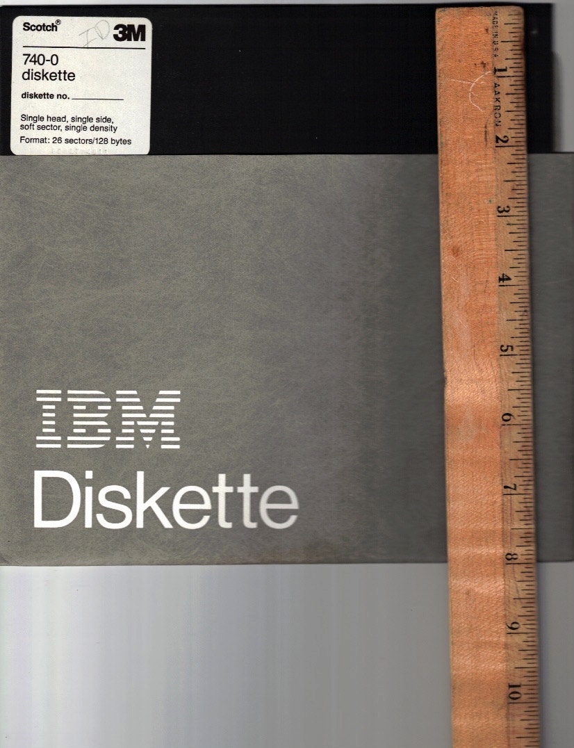 Throwback to the Eight-Inch Floppy: Nostalgia at Its Best