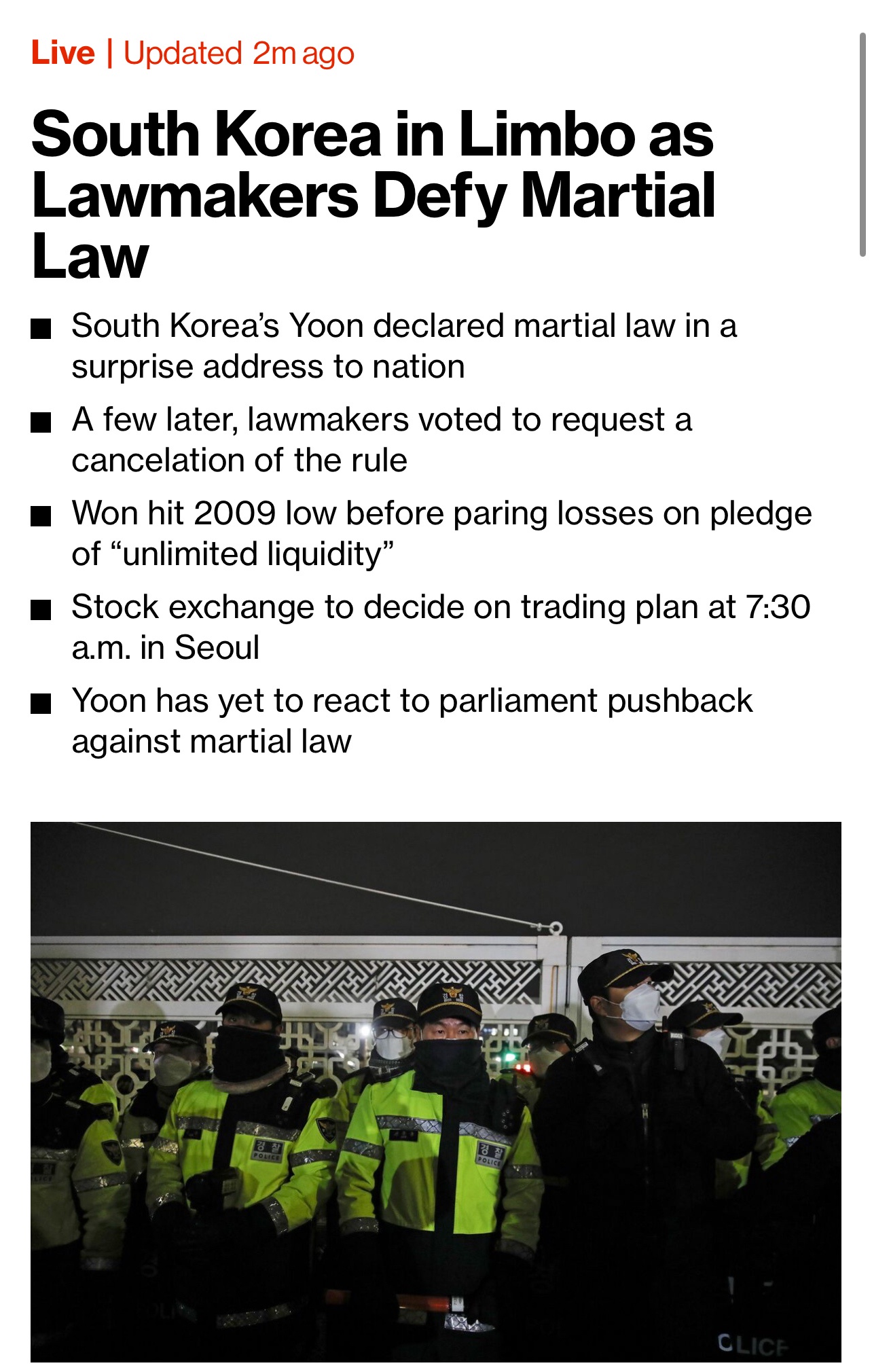 Understanding Martial Law in South Korea