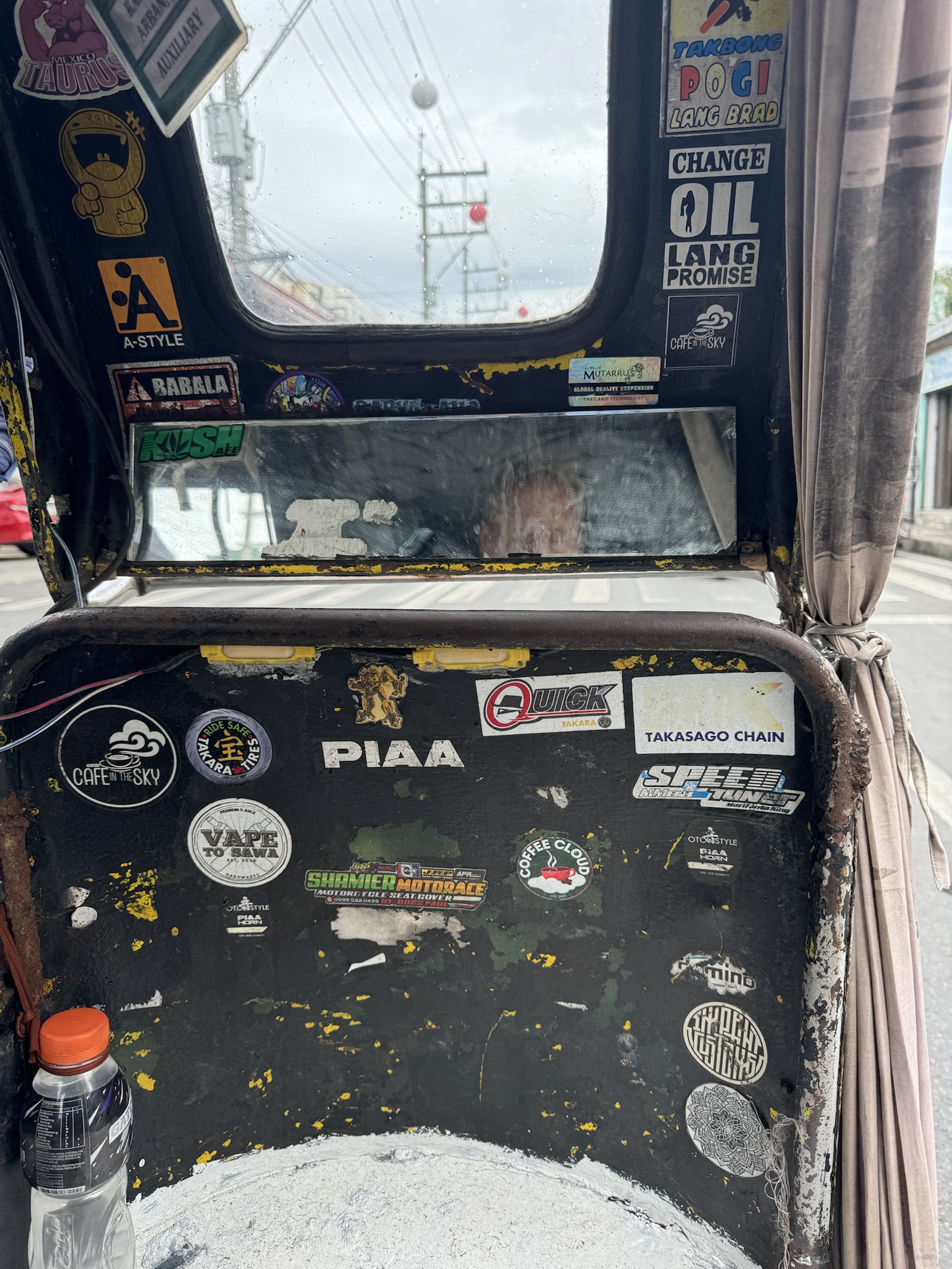 My Tricycle Driver in the Philippines: A Quest for the Perfect Sticker