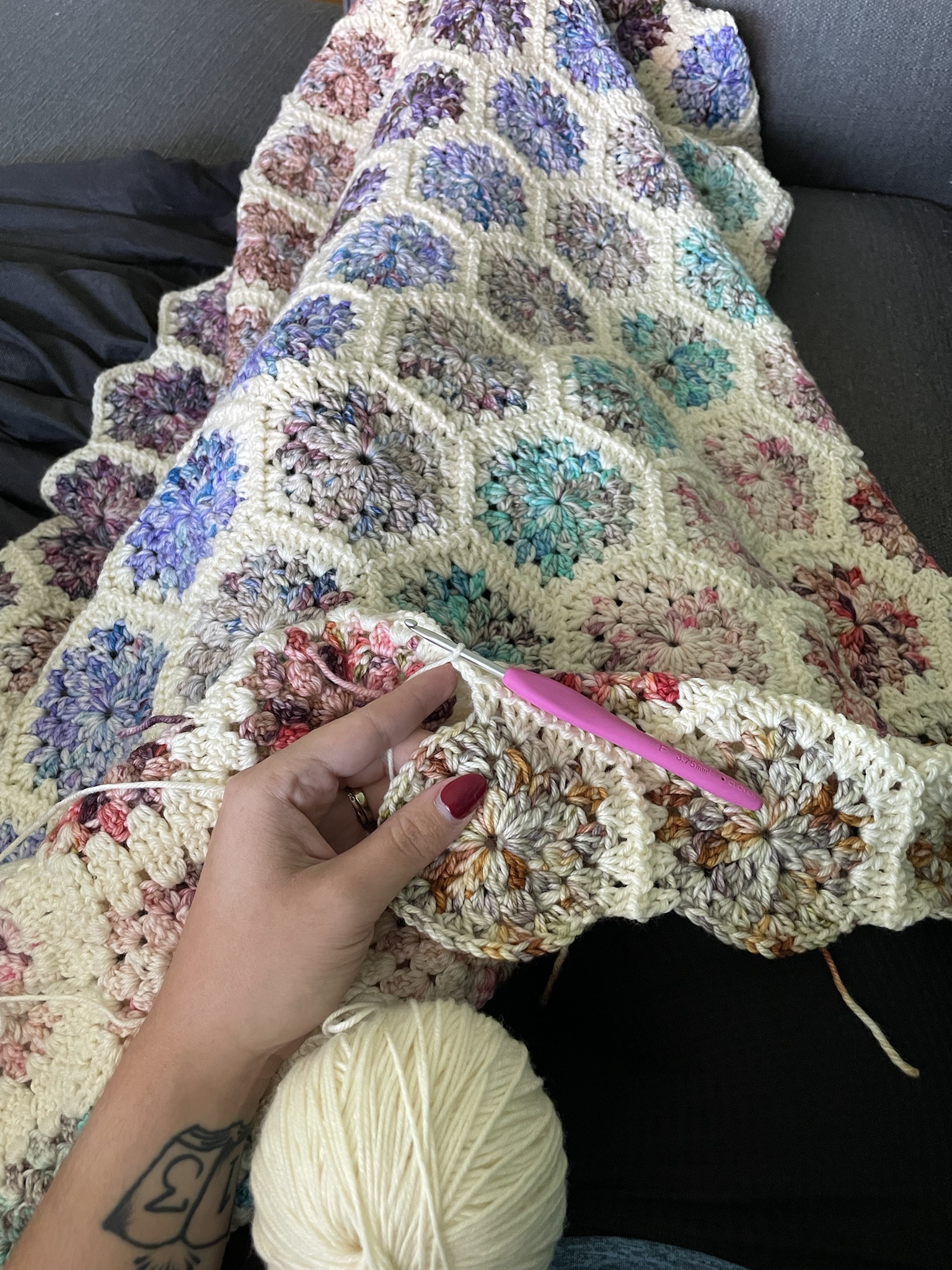 When Your Blanket Becomes a Cozy Work Companion