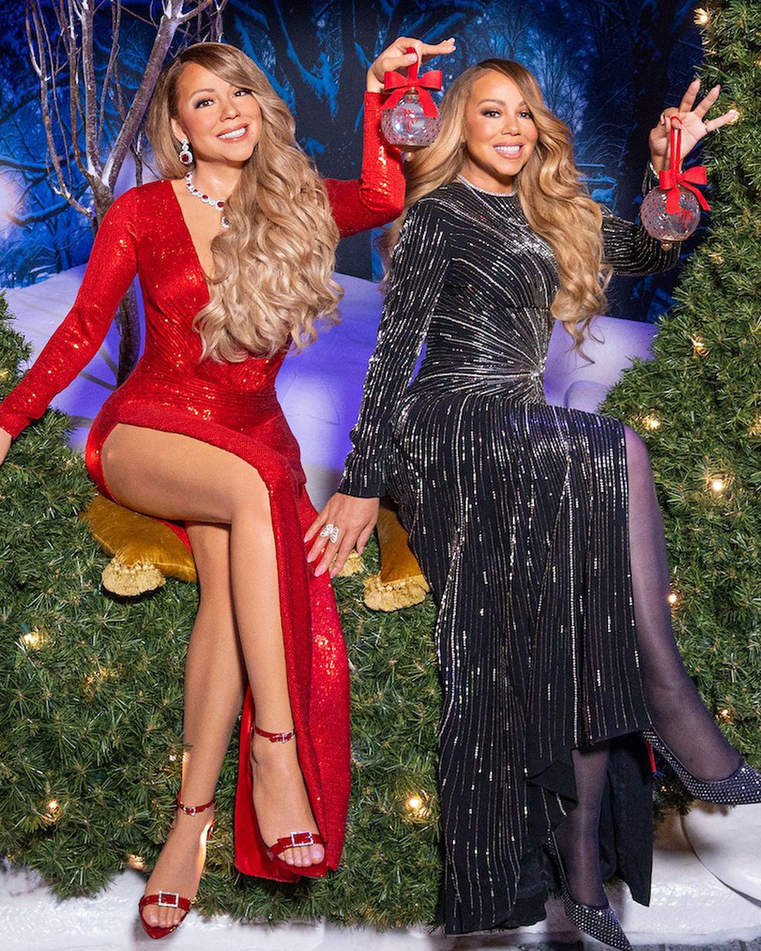 Mariah Carey Unveils Her Stunning New Wax Figure at Madame Tussauds