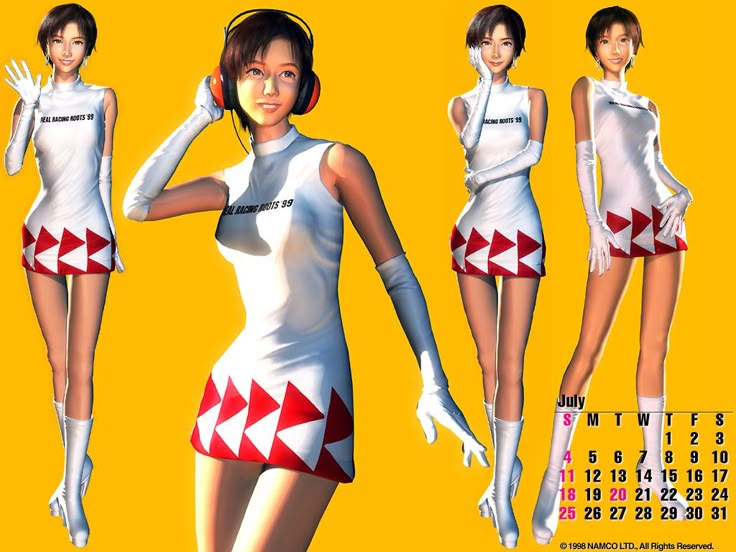 Meet Reiko Nagase from Ridge Racer Type 4