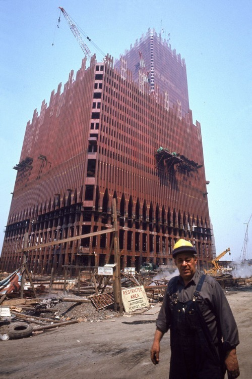 A Glimpse into History: World Trade Center Under Construction in 1970